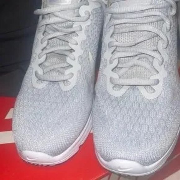 Air Max Nike wmens White Silver Sequent 2 8.5 - Picture 5 of 8